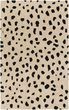 Hauteloom Guiseley GUI Black Hand Tufted Wool Rug
