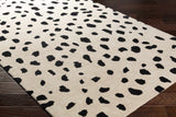 Hauteloom Guiseley GUI Black Hand Tufted Wool Rug