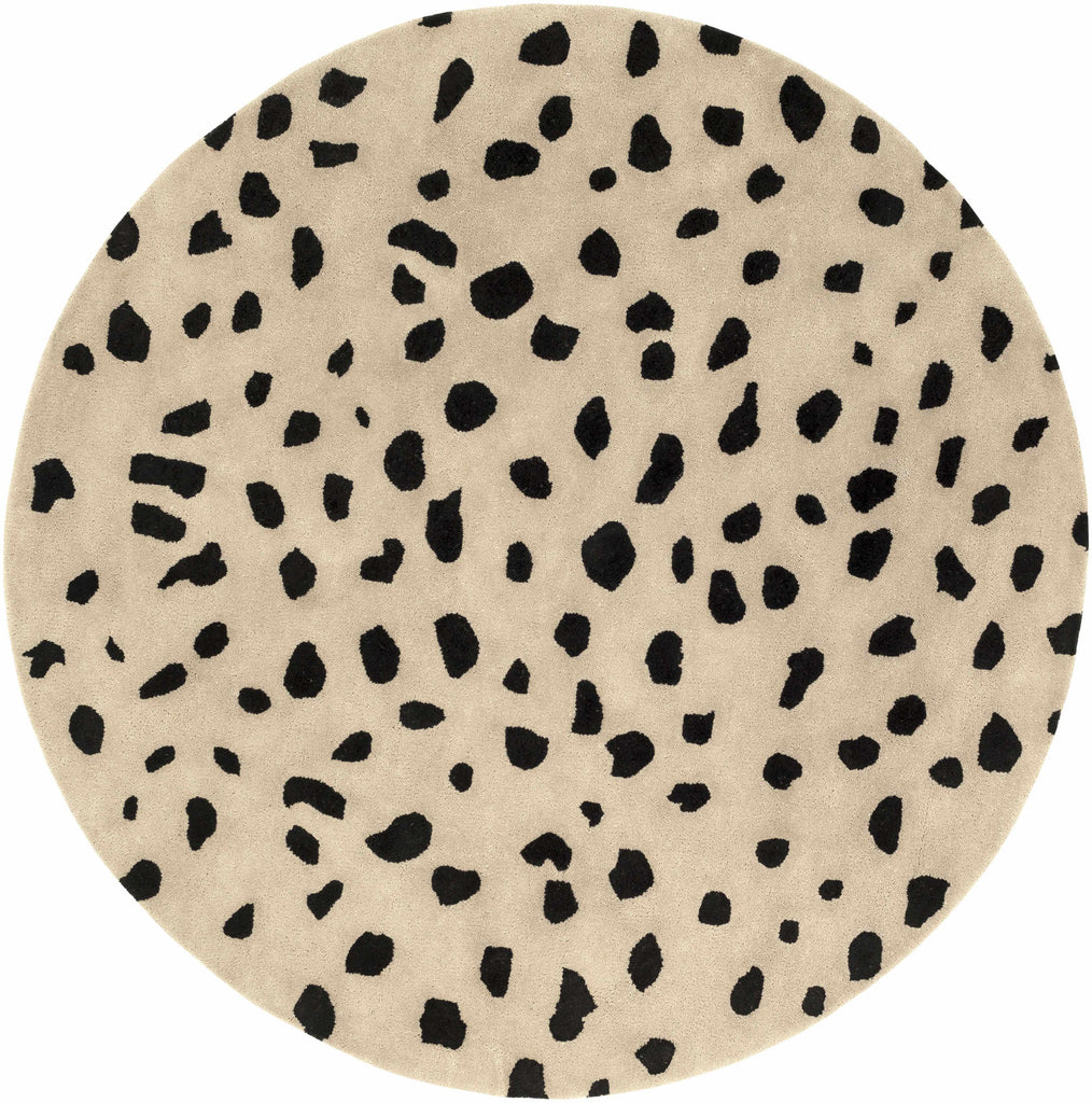 Hauteloom Guiseley GUI Black Hand Tufted Wool Rug