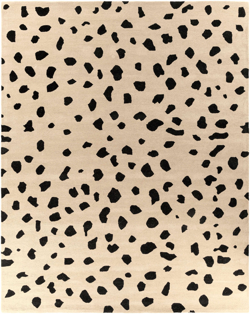 Hauteloom Guiseley GUI Black Hand Tufted Wool Rug