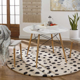 Hauteloom Guiseley GUI Black Hand Tufted Wool Rug