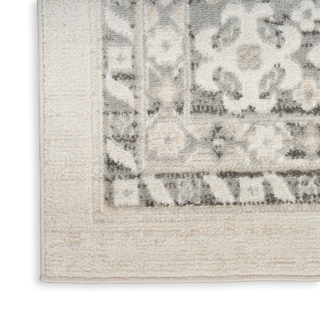 nourison serenity home srh01 ivory grey rug