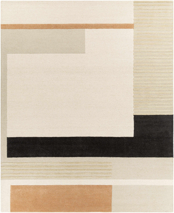 Hauteloom Gungahlin GUNG Black Hand Tufted Wool Rug