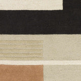 Hauteloom Gungahlin GUNG Black Hand Tufted Wool Rug
