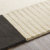Hauteloom Gungahlin GUNG Black Hand Tufted Wool Rug
