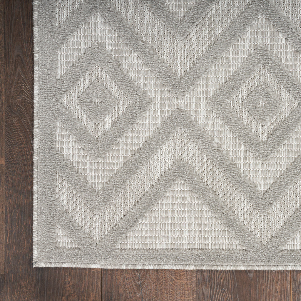 nourison versatile nrv01 silver grey rug