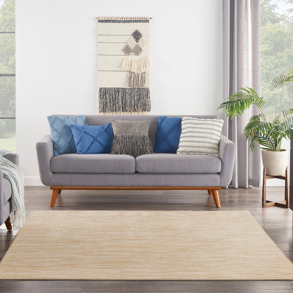 nourison nourison essentials nre01 ivory gold rug