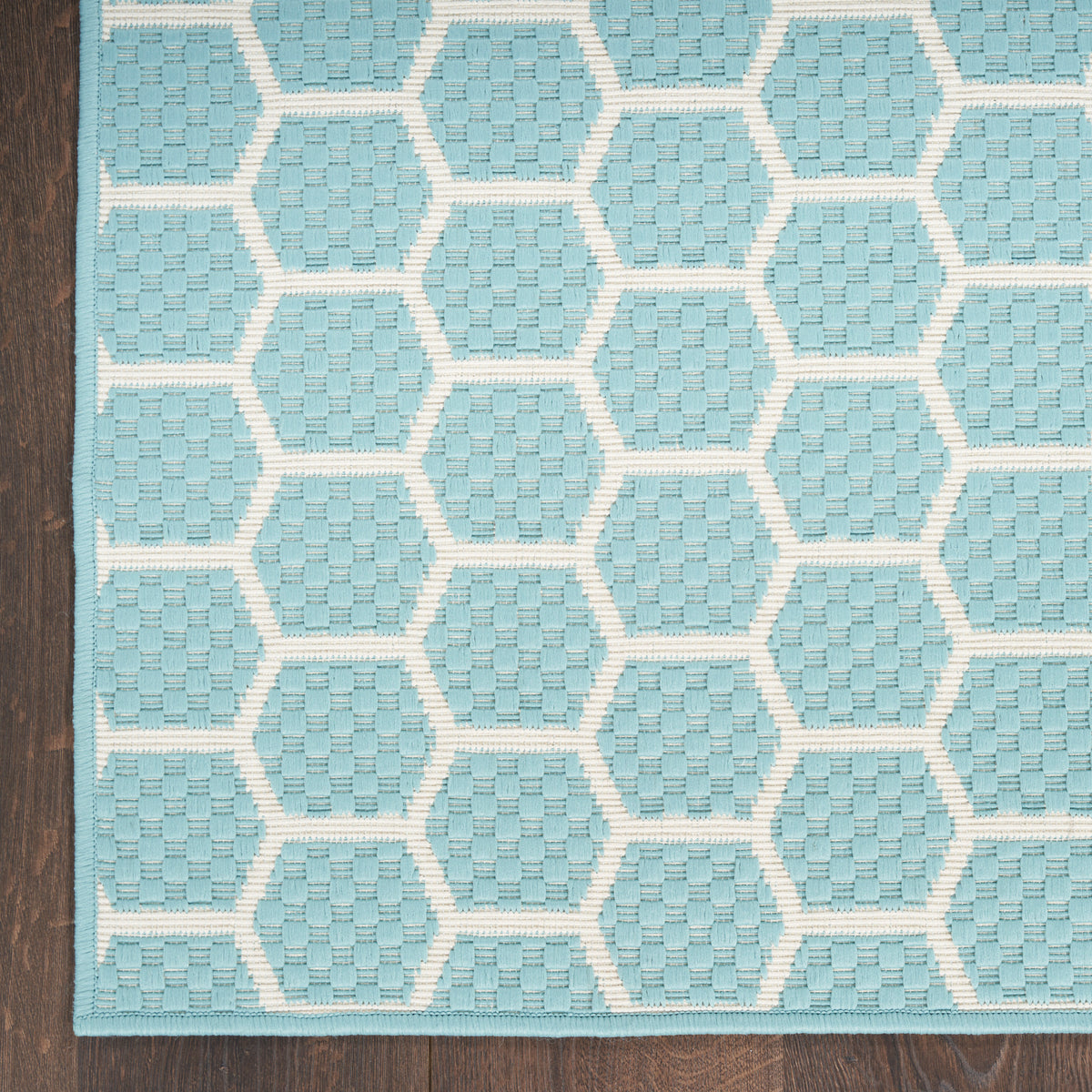 nourison twist reversible tws01 aqua rug