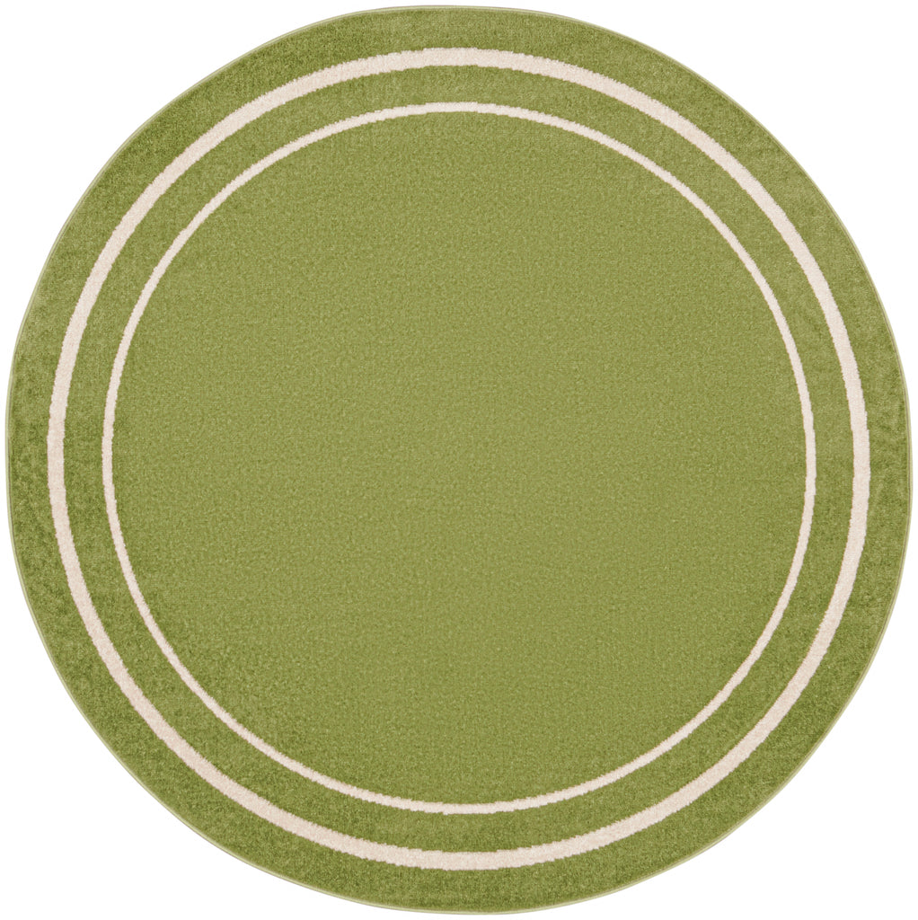 nourison nourison essentials nre02 green ivory rug