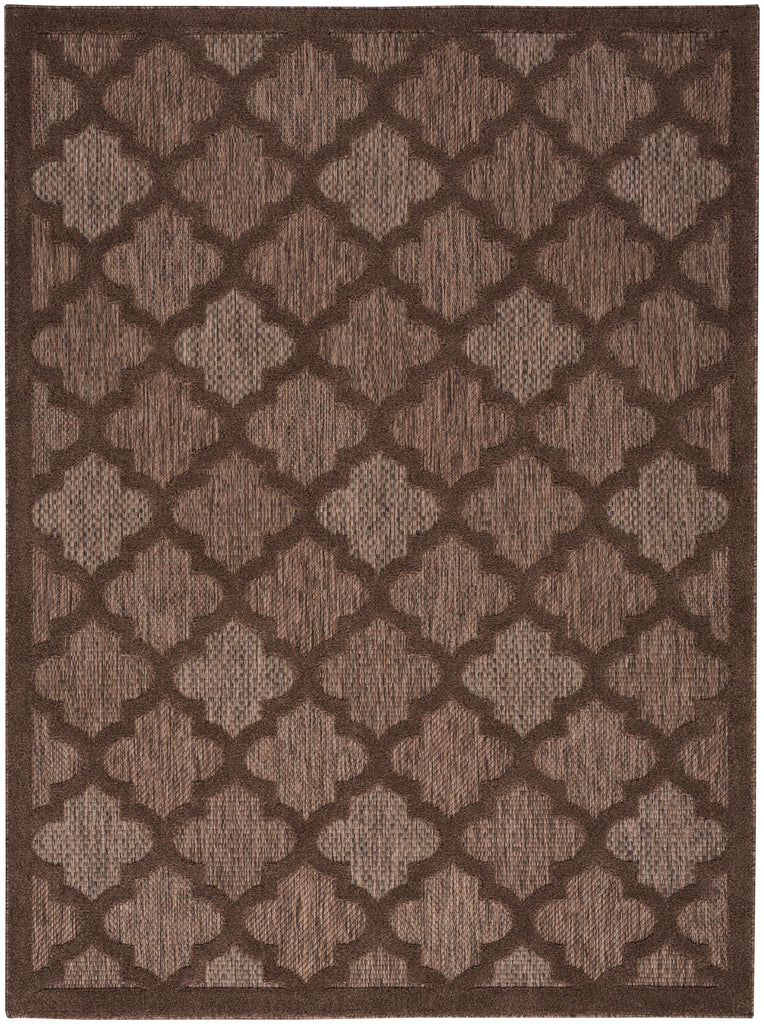 nourison easy care nes01 brown rug