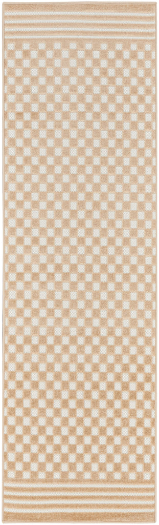 nourison care free caf02 taupe rug