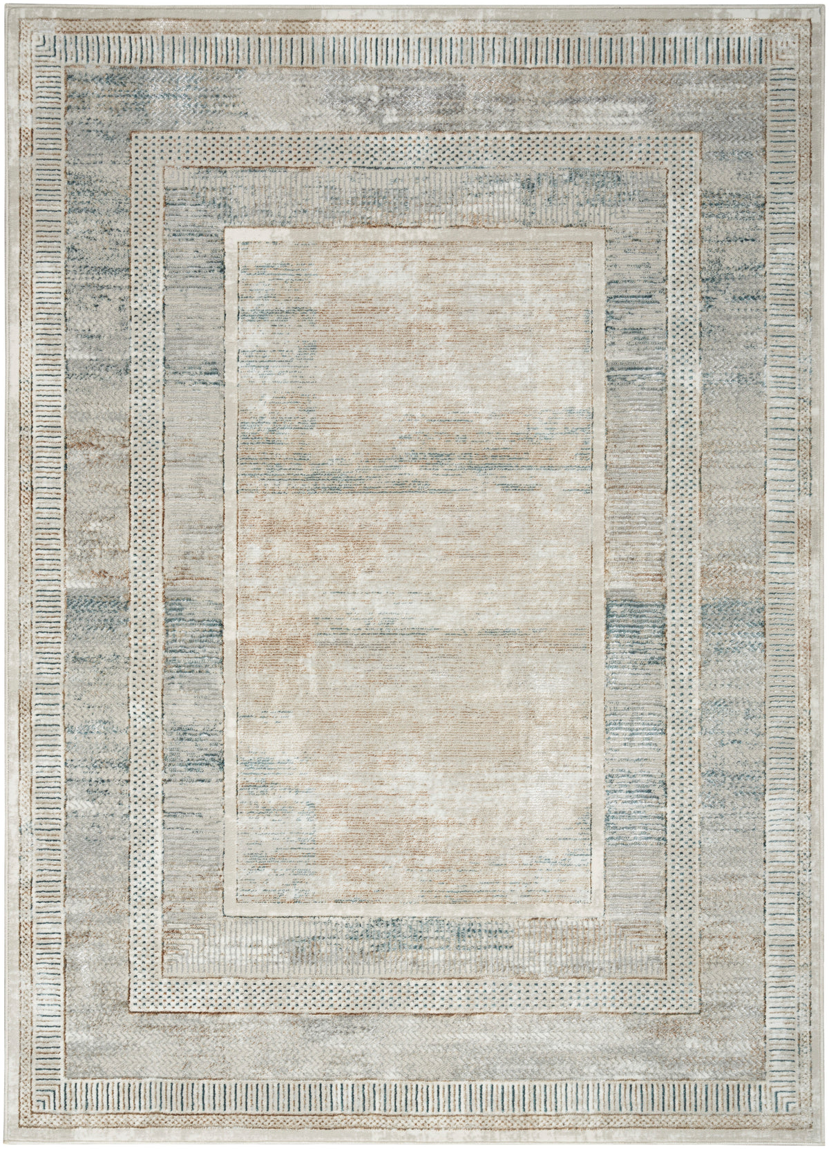 nourison glitz glz07 ivory multicolor rug