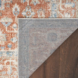 nourison astra machine washable asw11 denim multicolor rug
