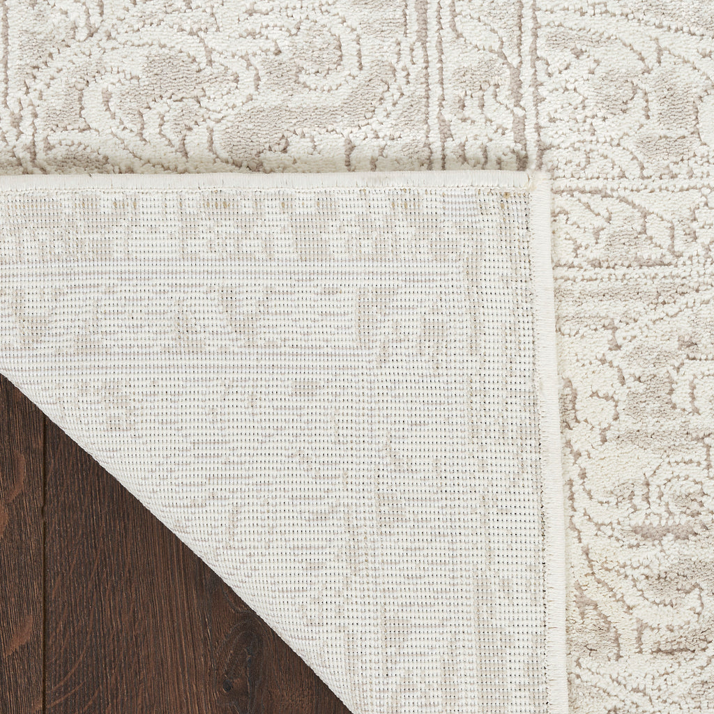 nourison eco cycle ecy03 ivory beige rug