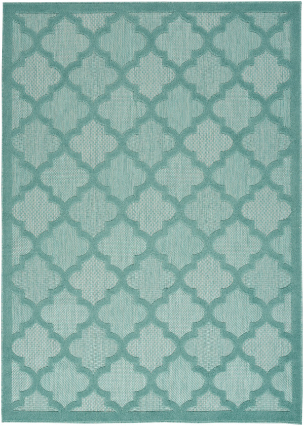 nourison easy care nes01 aqua teal rug
