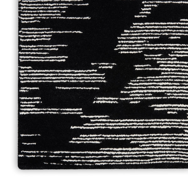 nourison ma30 star smr02 black ivory rug