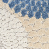nourison aloha alh29 blue grey rug