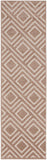 nourison care free caf03 brown rug