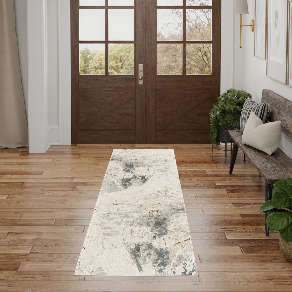 nourison desire dsr04 ivory grey blue rug
