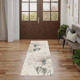 nourison desire dsr04 ivory grey blue rug
