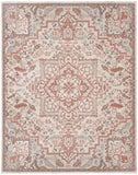 nourison elation etn10 ivory brick rug