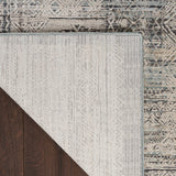 nourison lynx lnx06 ivory blue rug