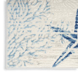 nourison seaside sds04 ivory grey blue rug