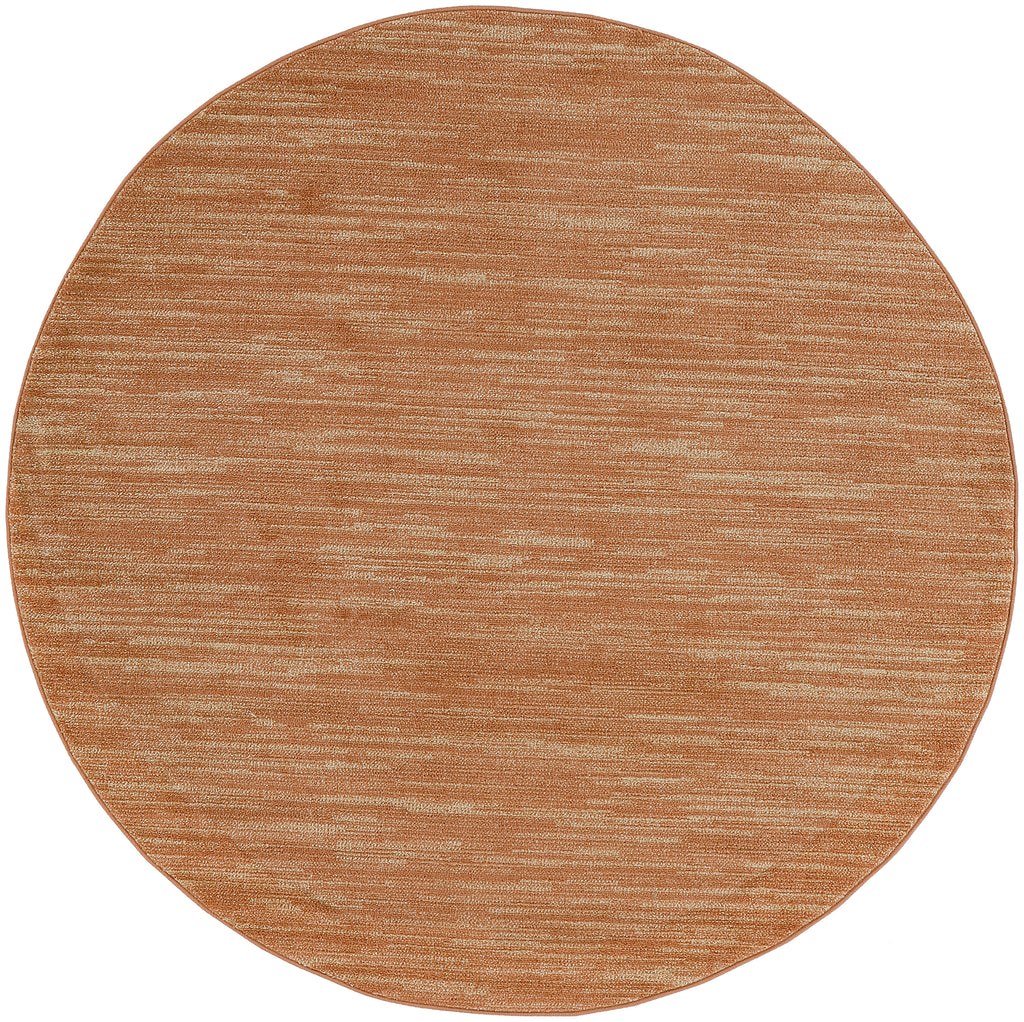 nourison nourison essentials nre01 rust rug
