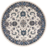 nourison nourison essentials nre05 ivory blue rug