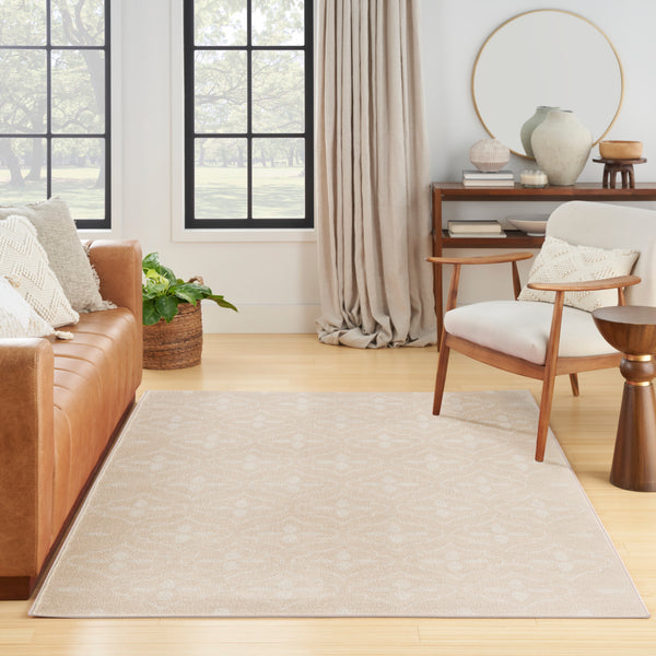 nourison nourison essentials nre04 ivory beige rug