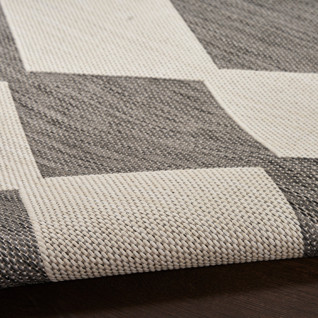 nourison positano pos04 charcoal rug