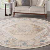 nourison astra machine washable asw13 ivory blue rug