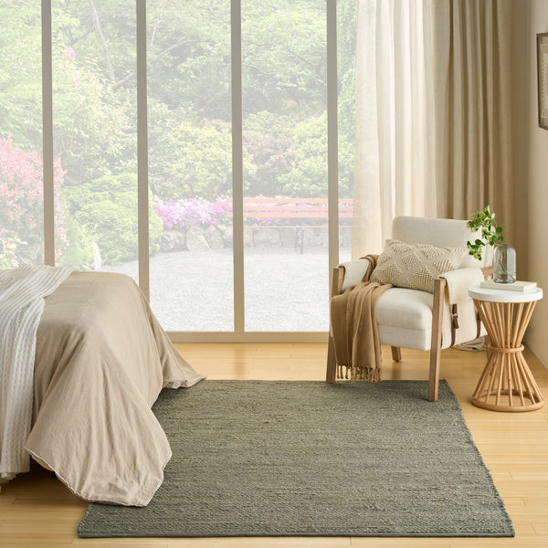 nourison natural jute njt01 sage rug