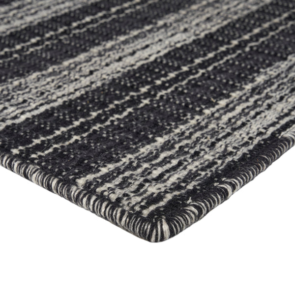 rugs done right custom carolina stripe crlst noir rug