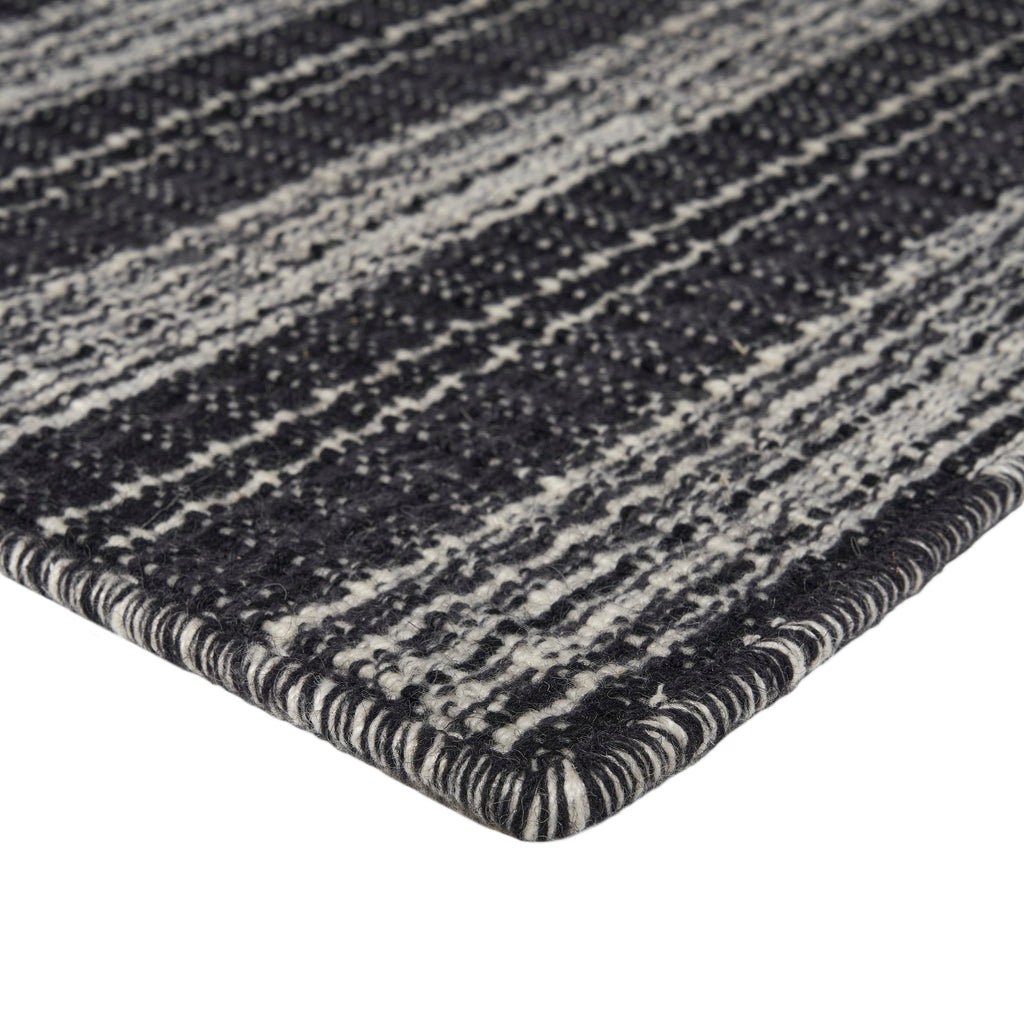 rugs done right custom carolina stripe crlst noir rug