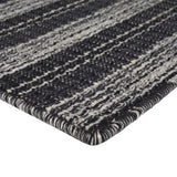 rugs done right custom carolina stripe crlst noir rug