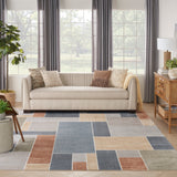 nourison astra machine washable asw09 multicolor rug