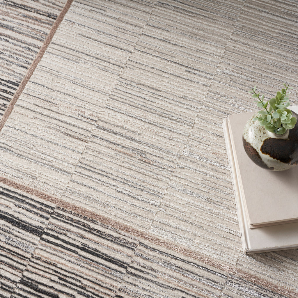 nourison desire dsr02 grey black rug