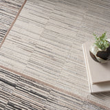 nourison desire dsr02 grey black rug