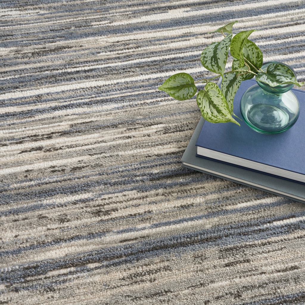 nourison serenity home srh03 ivory grey blue rug