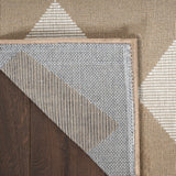 nourison washable modern jute mdj01 natural ivory rug