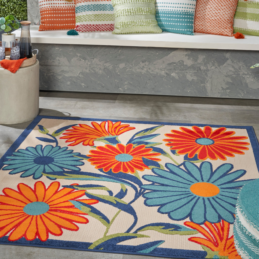nourison aloha alh33 multicolor rug