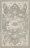 Hauteloom Hamshire HAMSH Charcoal Hand Tufted Wool Rug