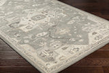 Hauteloom Hamshire HAMSH Charcoal Hand Tufted Wool Rug