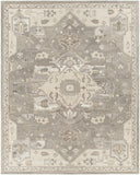 Hauteloom Hamshire HAMSH Charcoal Hand Tufted Wool Rug
