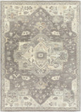 Hauteloom Hamshire HAMSH Charcoal Hand Tufted Wool Rug