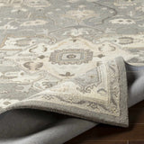 Hauteloom Hamshire HAMSH Charcoal Hand Tufted Wool Rug