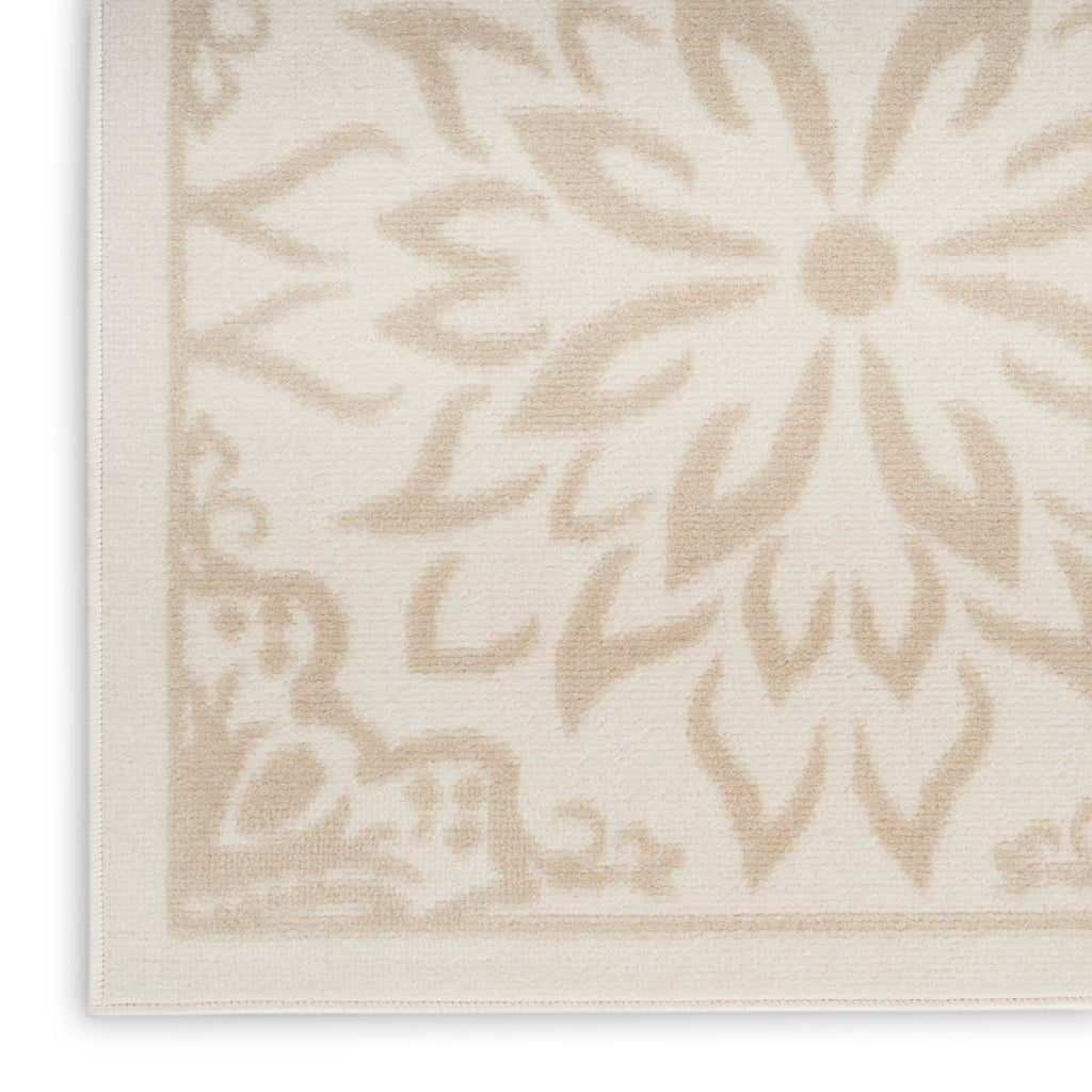 nourison jubilant jub06 ivory beige rug