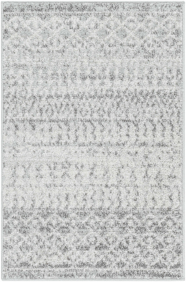 Hauteloom Harput HAR Light Gray Machine Made Polypropylene Rug