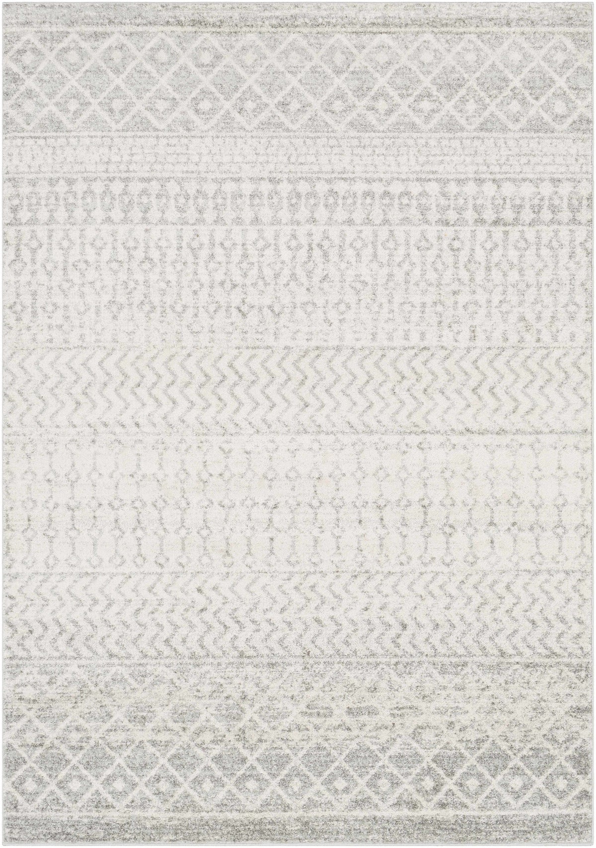 Hauteloom Harput HAR Light Gray Machine Made Polypropylene Rug